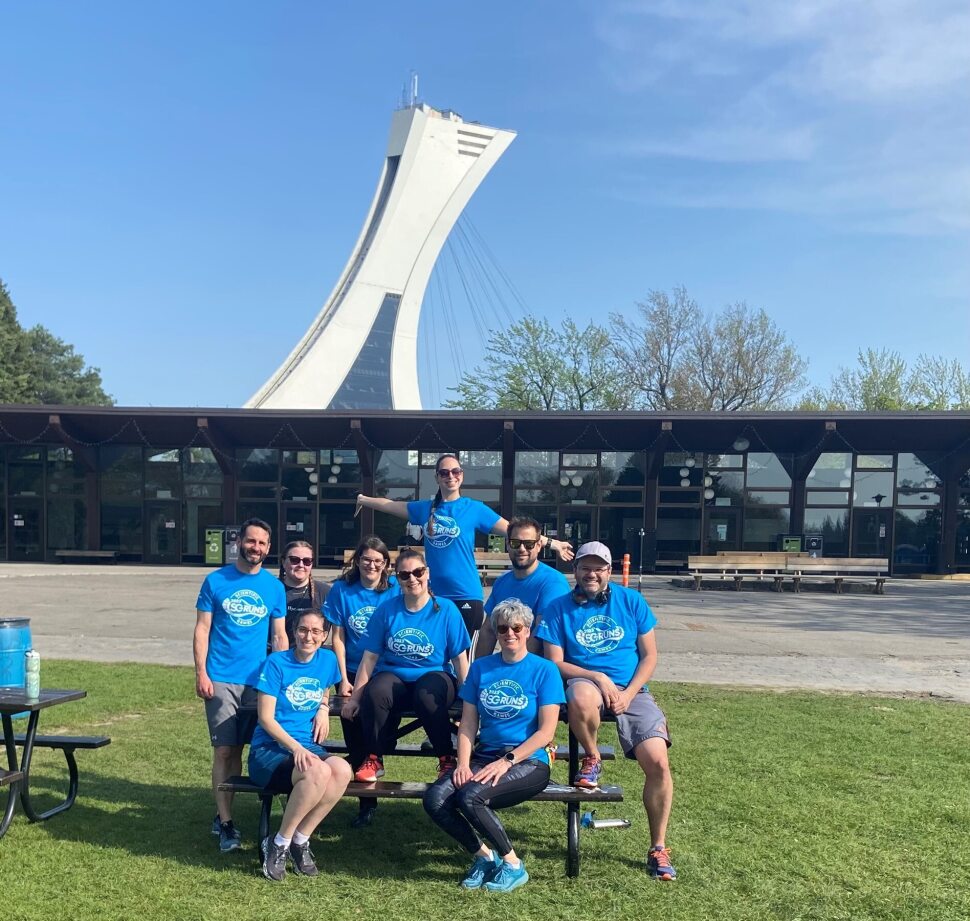 SG Montreal Group Shot Global Virtual 5K 2023